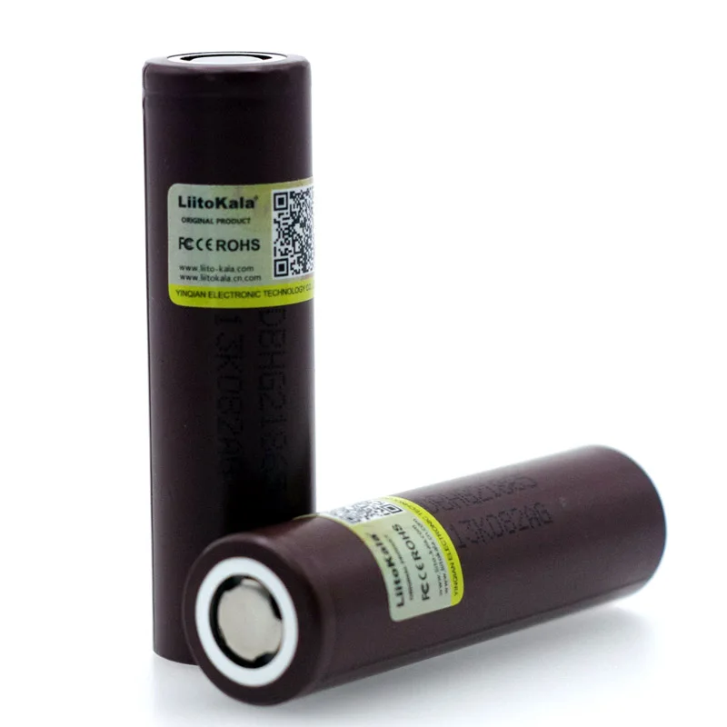 4 قطعة Liitokala جديد الأصلي HG2 18650 3000mAh بطارية 18650HG2 3.6V التفريغ 20A ، مخصصة الطاقة بطارية + تخزين مربع