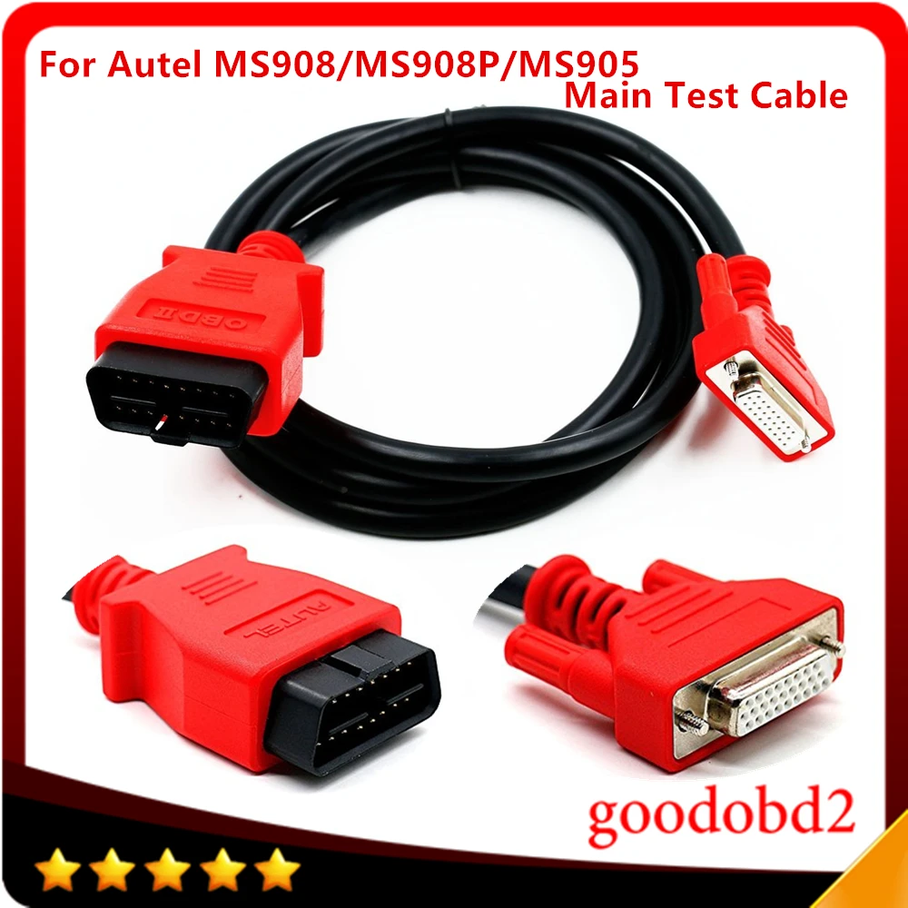 Main Test Cable for Autel MaxiSys MS908PRO 16pin Diagnostic System Cable OBD OBDII Car Diagnostic Cables and Connectors