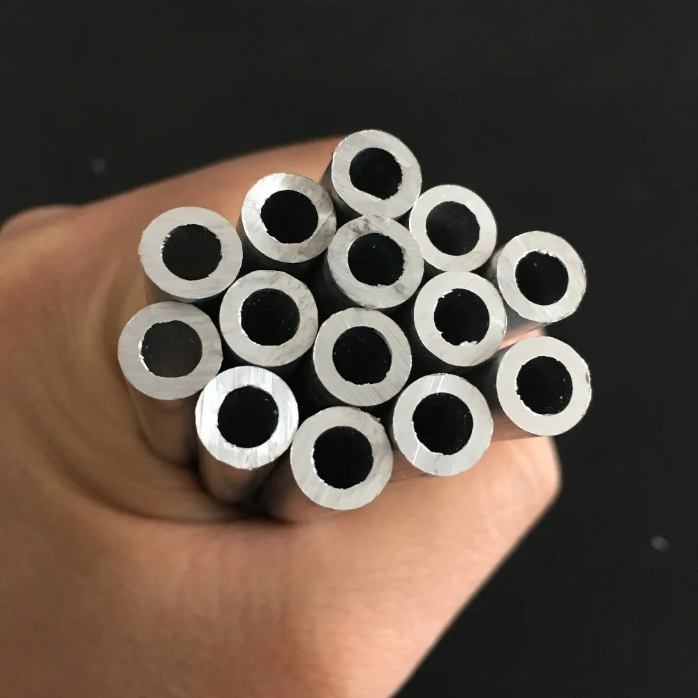 1pc/pack K795 Aluminum Pipe out Diameter 8mm Inner Diameter 5mm Hollow Circular Tube for DIY Model Making