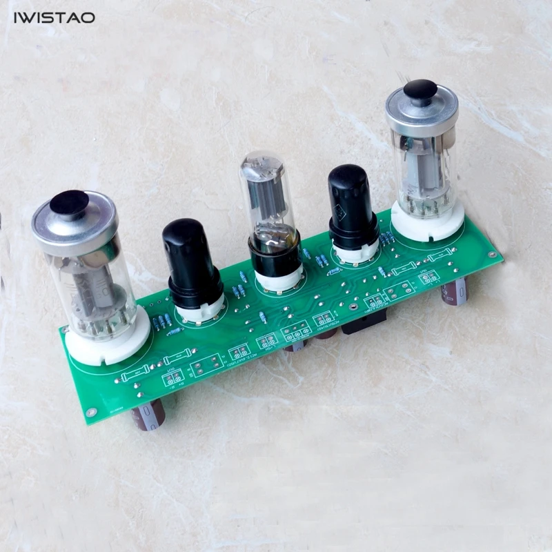 

IWISTAO FU50 Vacuum Tube Amplifier 2x8W Single-ended Class A PCBA Finished Board Small 300B DIY