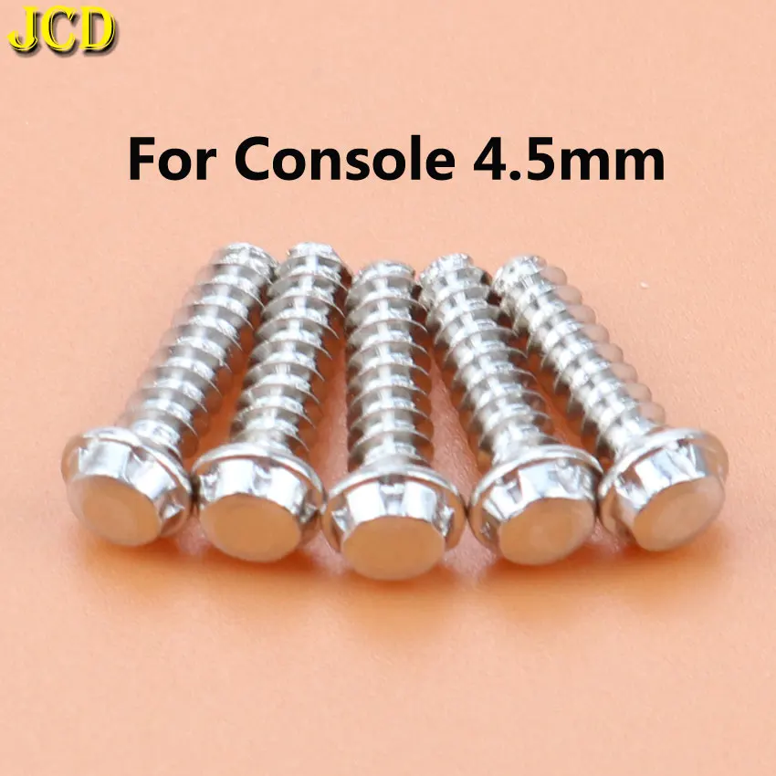 JCD 5 Pieces 3.8mm 4.5mm Security Bit Screws For NES SNES N64 For Gameboy GB Console & Cartridge Case Screws