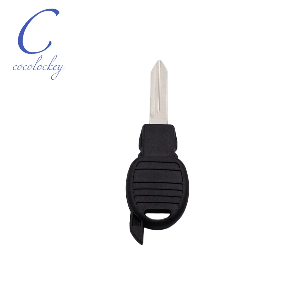 Cocolockey High Quality Car Transponder Chip Key Shell for Chrysler Dodge Jeep Chip Keys Uncut Blade Y170 NO LOGO 10pcs/lots