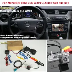 Rear View Camera For Mercedes Benz CLS W219 CLS 300 320 350 500 - Back Up Reverse Camera Sets RCA & Original Screen Compatible