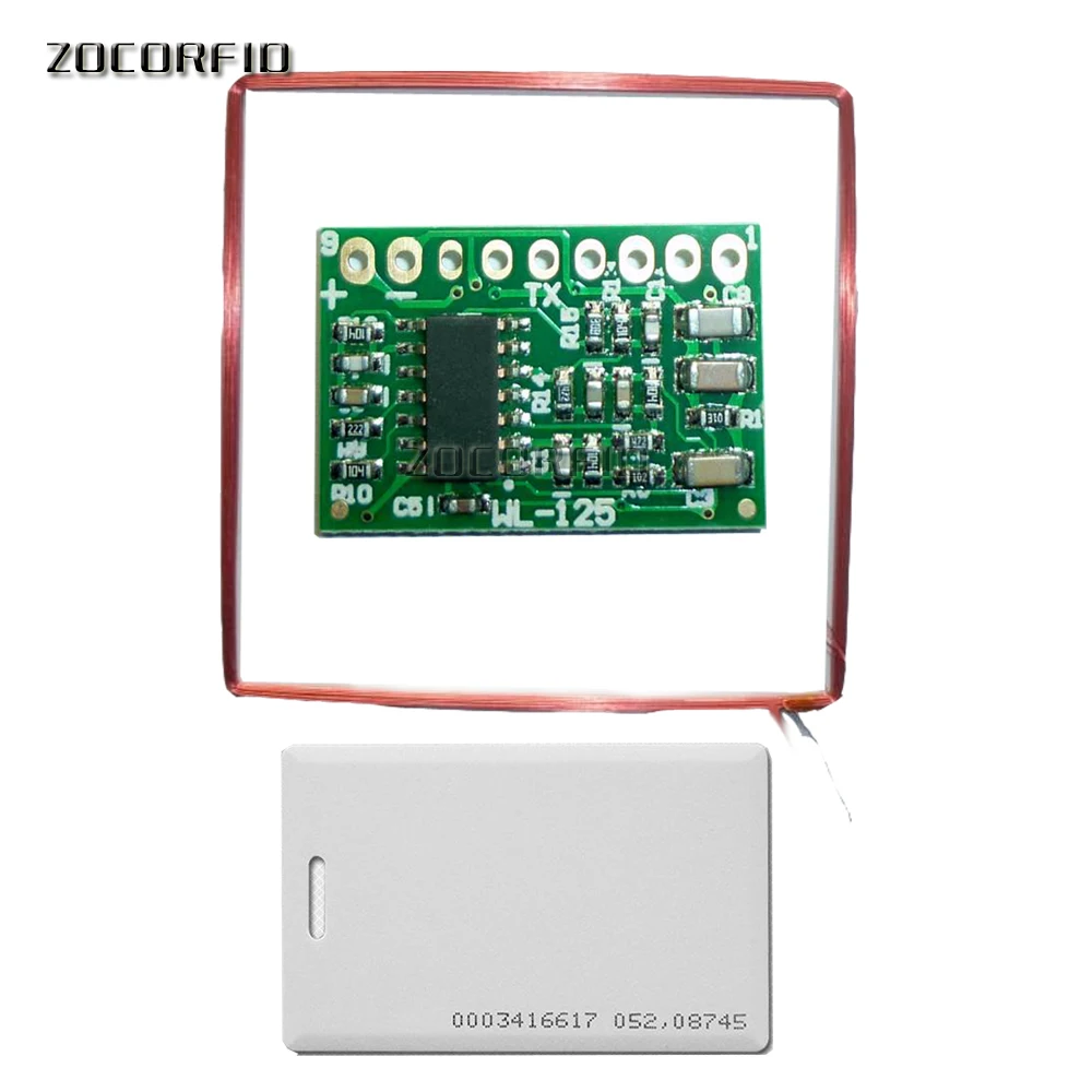 DIY Rfid proximity 125Khz EM ID Card 30~50cm long distance range reader with wiegand26 output use for car parking or access cont