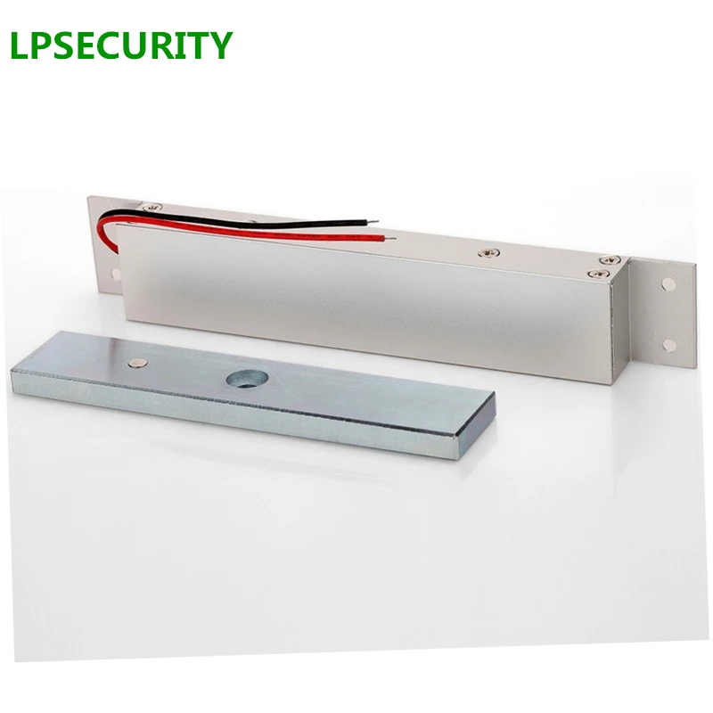 LPSECURITY concealed 180kg 350lbs Electric Magnetic shear Door Lock for Access control system intercom office glass wooden door