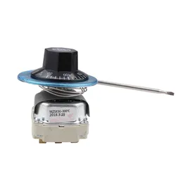 50-300 Centigrade 6 Feets Normally Closed Capillary Thermostats - AC 380V Adjustable Tempering Switch for Hot and Cool Dispenser