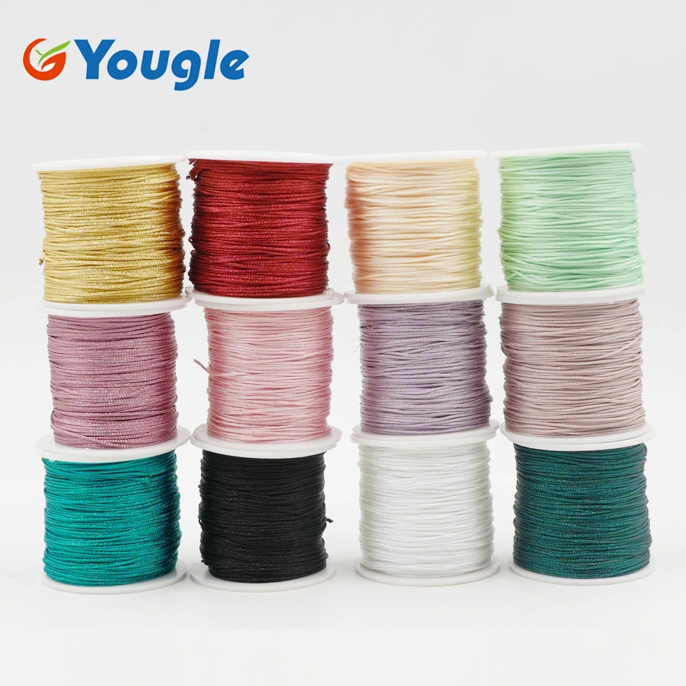 Yougle 100 meters (328ft) PET Paracord Parachute Cord 1mm Diameter For DIY Paracord Bracelet Fishing Line