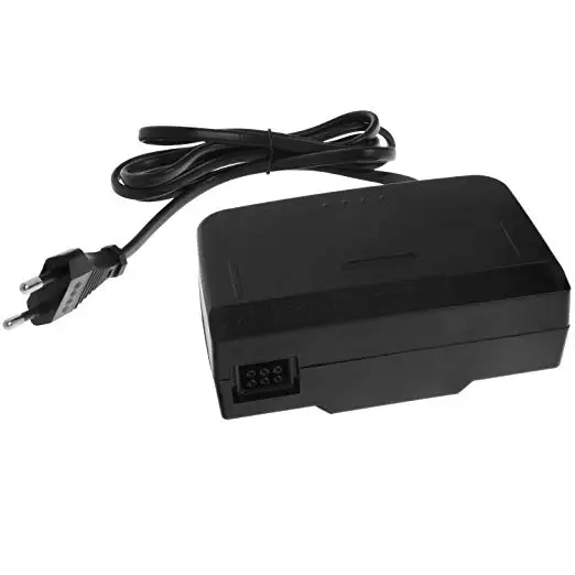 Ruitroliker adaptador de alimentação ca para n64 carregador fonte de alimentação para n64 plugue da ue