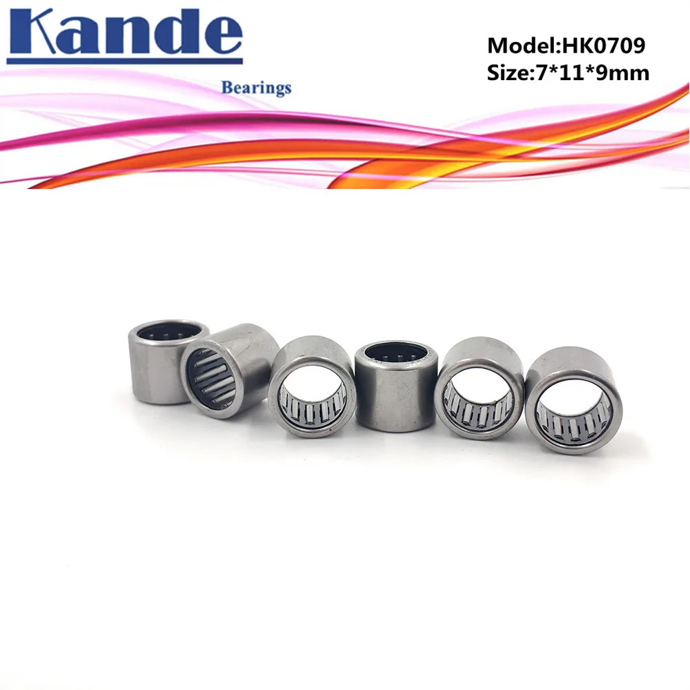 HK0709 HK071109 Needle Bearings Drawn Cup Needle Roller Bearing 7X11X9mm 071109