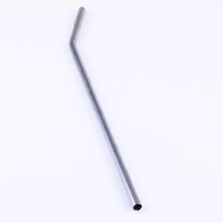 Hot sell  200pcs Stainless Steel Straw Steel Drinking Straws 8 inch 10g lin2345