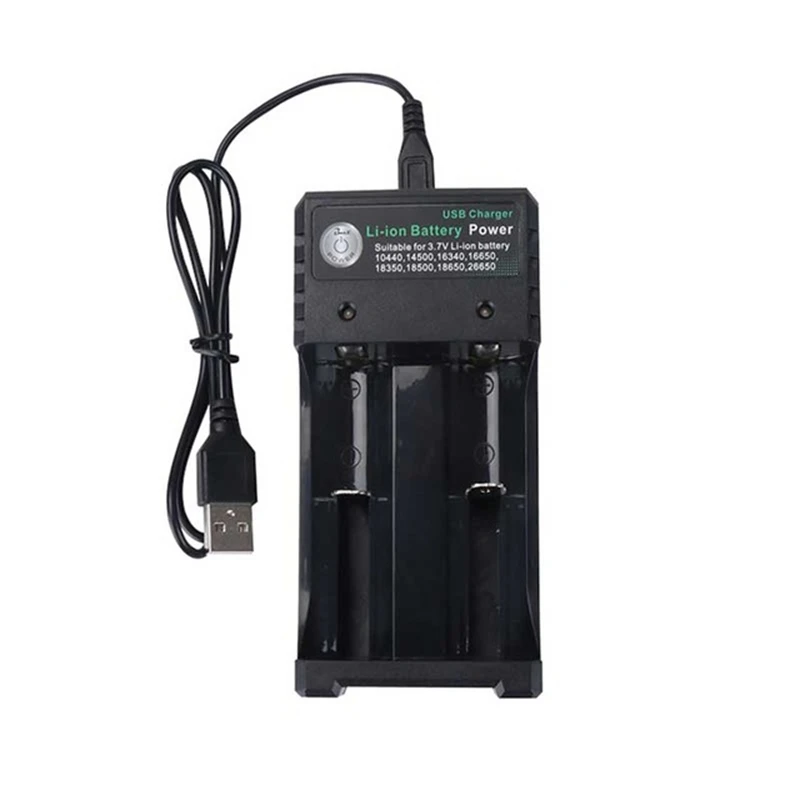 18650 Charger Independent 3.7V Li-ion Battery Charge For 18350 16340 14500 10440 14500 16340 16650 14650 18350 18500