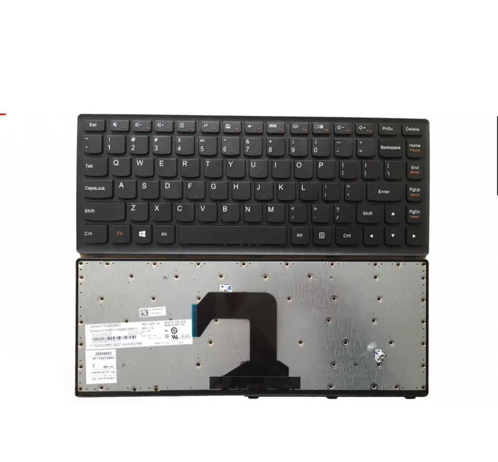 

Новая черная клавиатура для ноутбука Lenovo Ideapad S300 S400 S405 S400T S400u