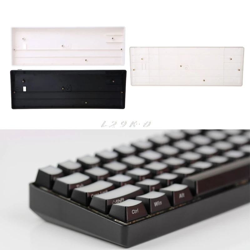 GH60 Compact Keyboard Base Seat 60% Keyboard Poker2 Plastic Frame Case