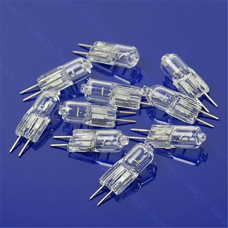 New 10 X Halogen Light Lamp Bulb Capsule 20W 20 Watt 12V G4 Base JC Type 2 Pin LIO