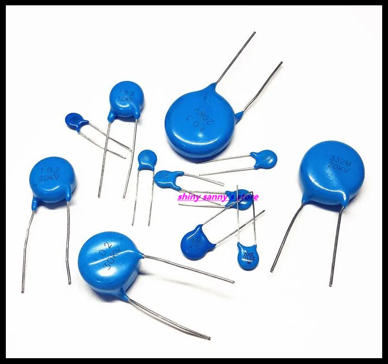 50pcs/Lot 101 1KV , 101 3KV High Voltage Ceramic Capacitor Brand New