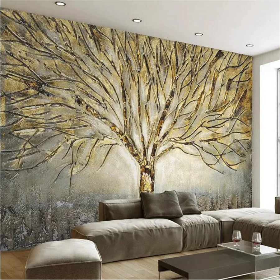 

beibehang Custom wallpaper 3D new Chinese Fushou Magnolia Baifu figure living room bedroom sofa TV background wallpaper 3d mural