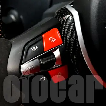 適用於BMWF底盤M系車型(F80 M3 F82 F83 M4 F87 M2C F10 M5 F12 M6 F85 X5M F86 X6M)的高品質紅色M1/M2按鈕套裝 8 最佳銷售 寶馬M2按鈕 M1 M2 - №7