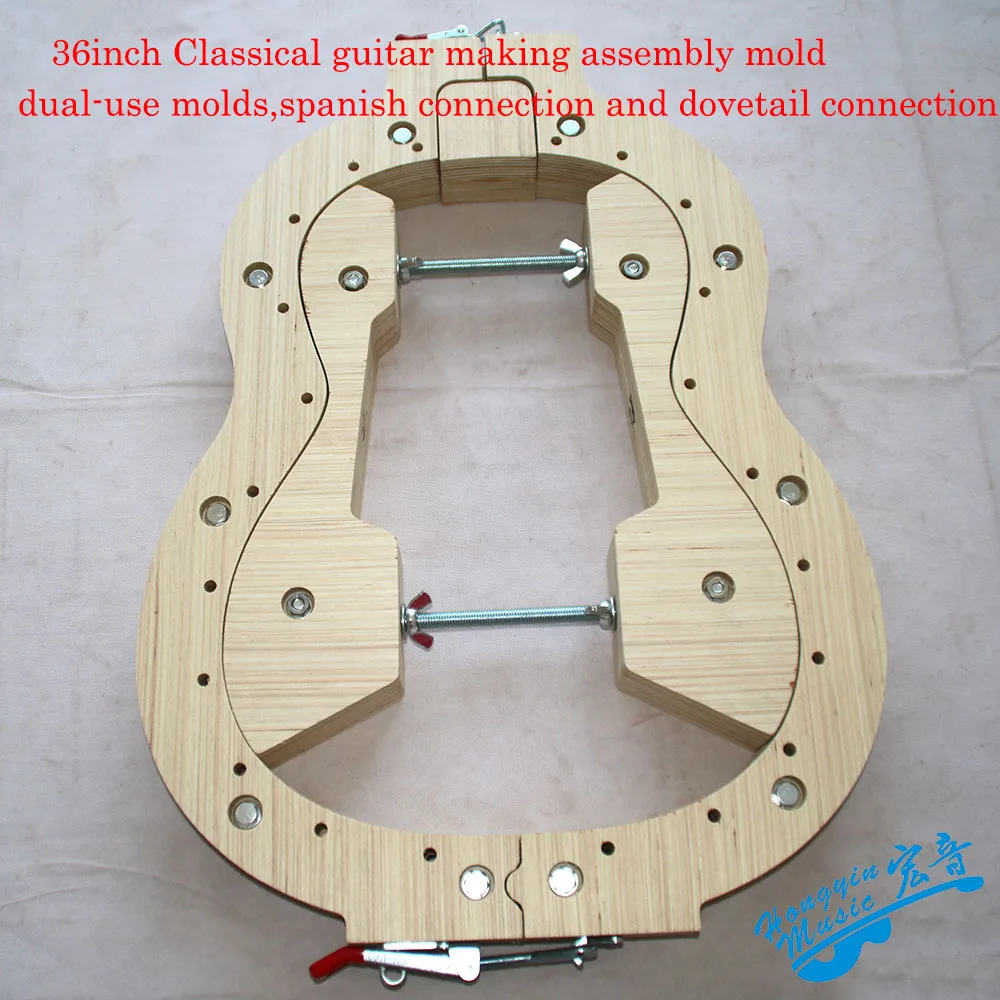 

Hauser 36inch Classical Guitar Making Assembly Mold Dual-use Type Guitar Making Molds Composite Board Wood Iron