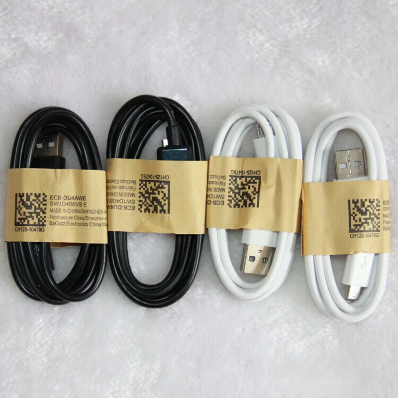 20pcs /lot High Quality Micro USB Data Sync Charging Cable for Samsung GALAXY S3 S4 Note2 S6 Note4 I9500 HTC LG Sony