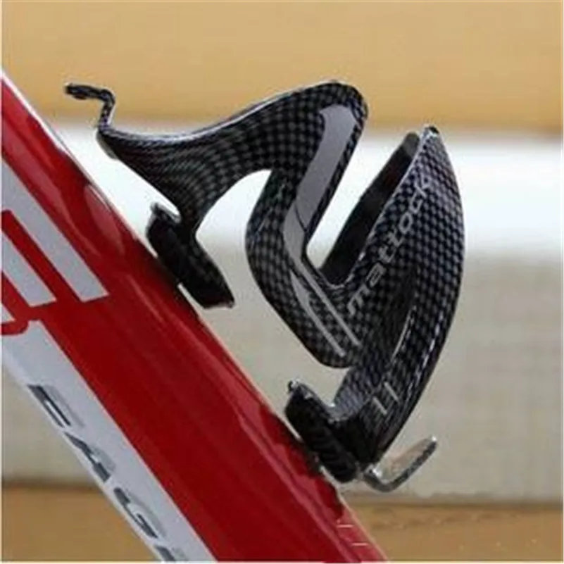 Hot Black High Elasticity Bike Bicycle Glass Fiber Water Bottle Holder Cages + 2 screws MTB Cycling Bike Water Bottle Cages