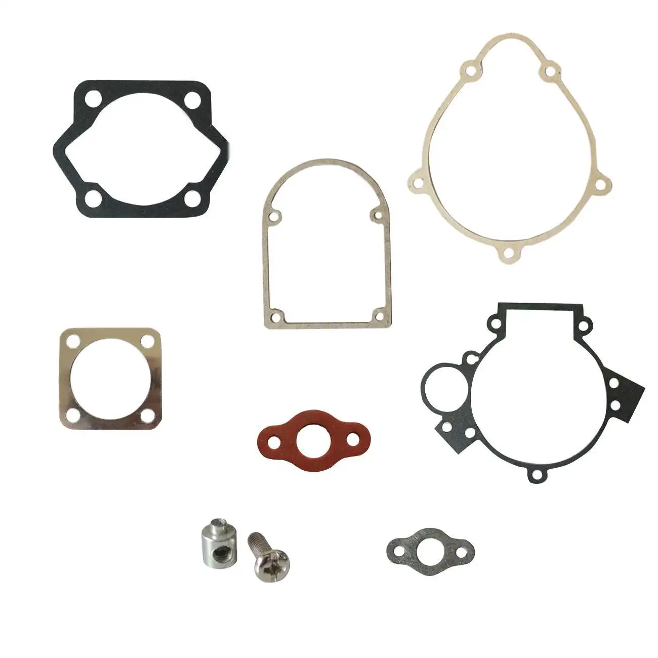 Gasket Set & Clutch Cable Lock Fit 80cc Motorized Bicycle Bike Repair Replace