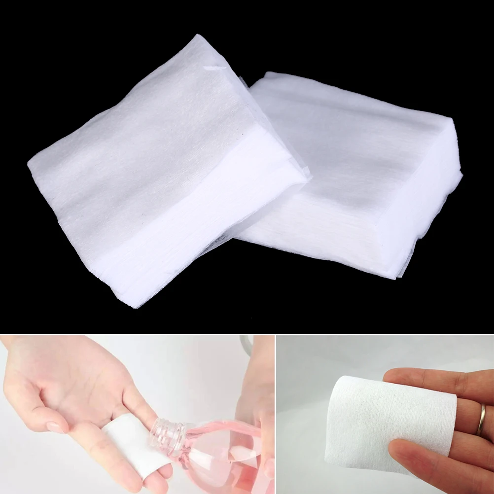 100Pcs Makeup Puff Cosmetic Makeup Remover Wipes Face Cotton Pads Health Skin Care Organic Cotton Pads Facial Cut Cleansing