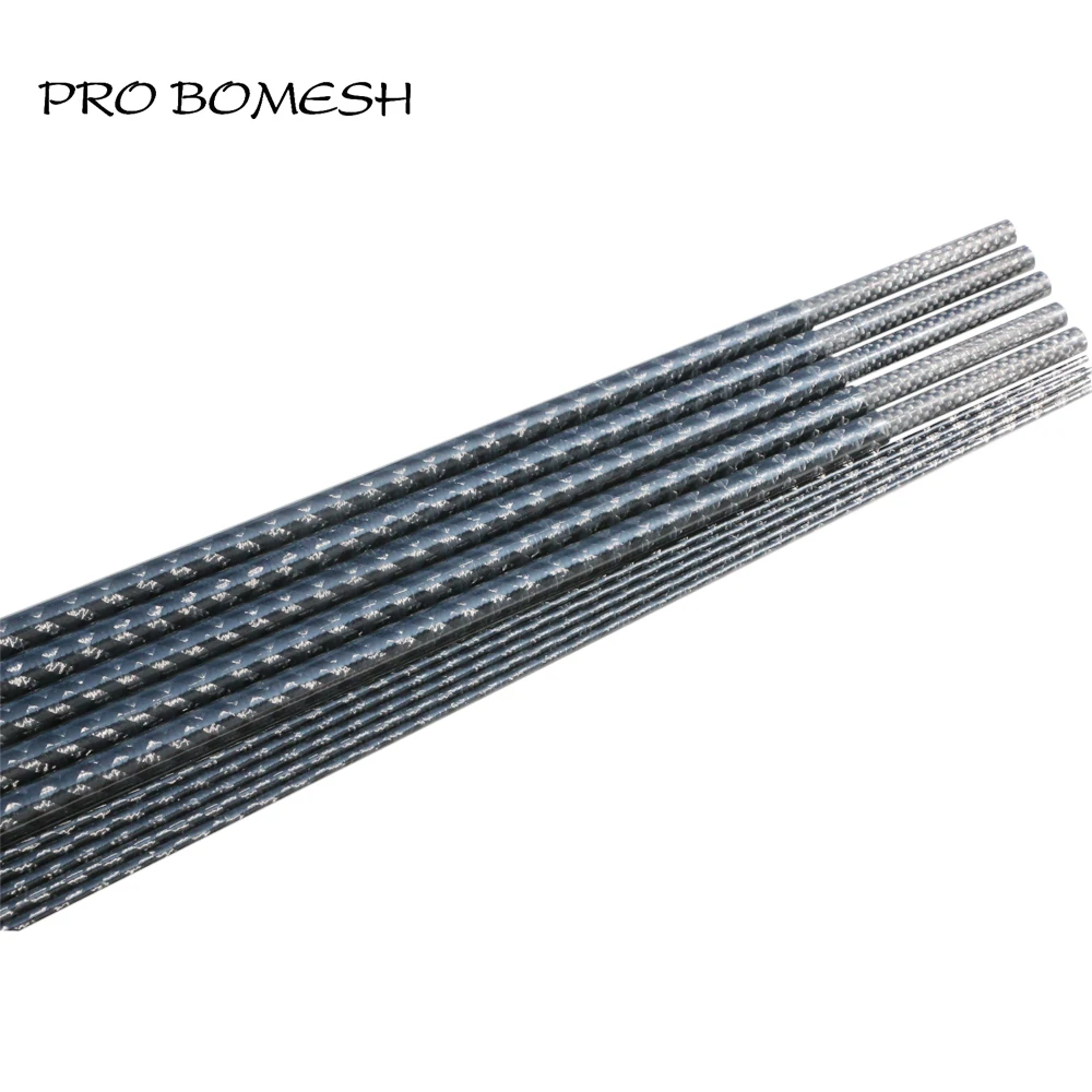 Pro Bomesh 2 Blanks 2.28M 98.9g H 2 Section Carbon Fiber X-Ray Wrap Rod Blank Boat Rod Blank DIY Rod Building Blank