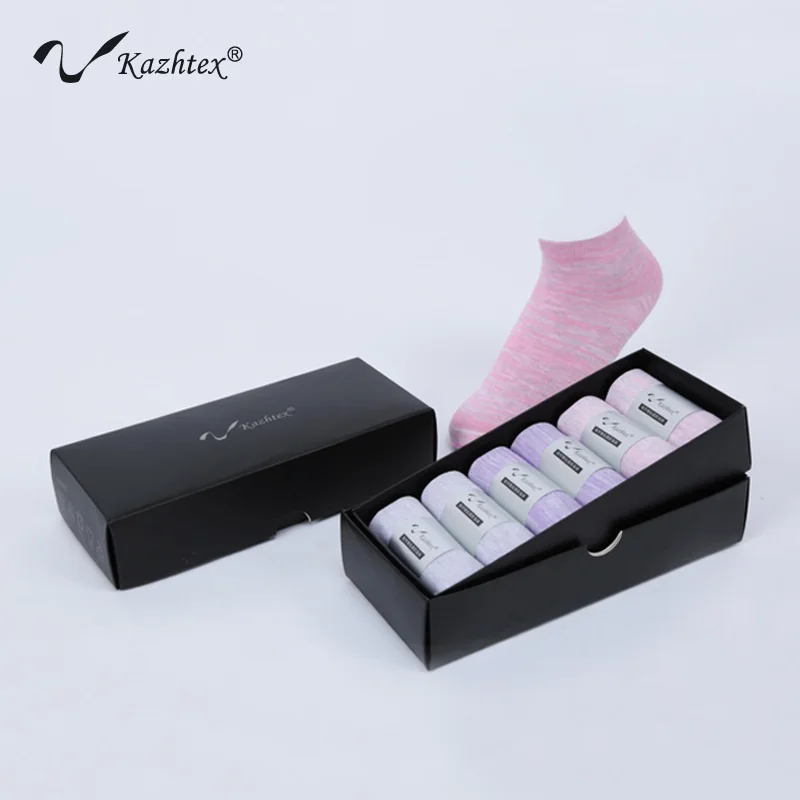 

Silver Fiber Antibacterial Ankle Socks for Women, Casual Socks, Anti-Static Deodorization, Candy Color, C316243B, Kazhtex