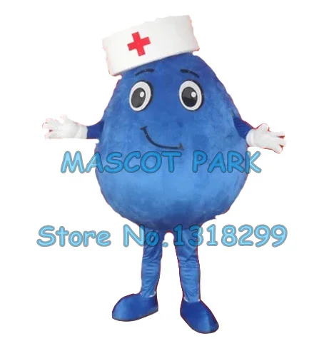 

blue nurse mascot costume custom adult size cartoon character cosply carnival costume 3355