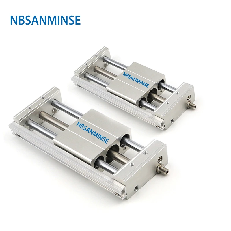 

NBSANMINSE CY1S 40mm Bore Magnetically Coupled Rodless Cylinder Air Slider Cylinder Pneumatic Cylinder Automation Parts