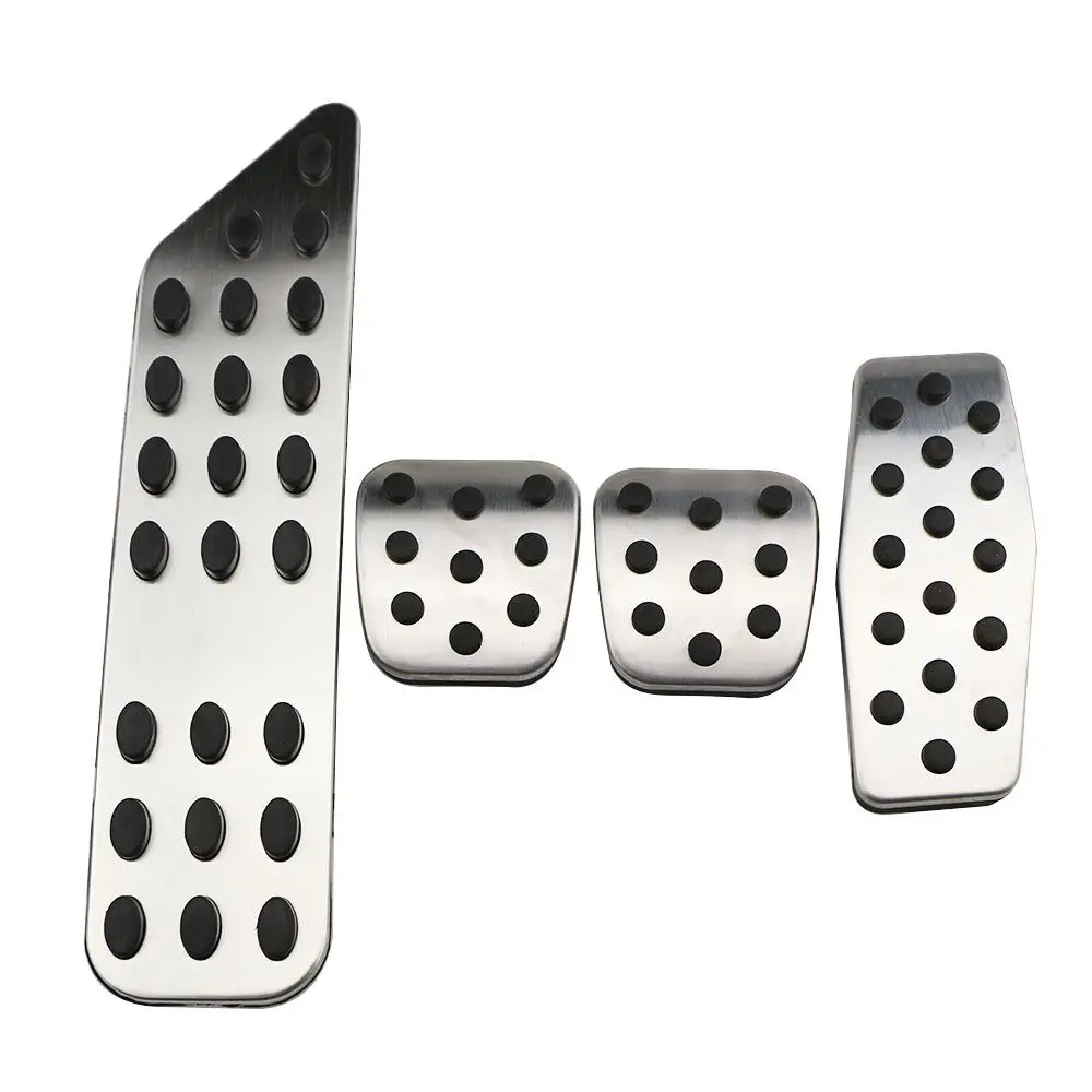 Stainless Steel Foot Rest Pedal Cover Car Pedals Cover for Chevrolet Cruze for Opel Mokka VAUXHALL ASTRA J Insignia Sport Tourer