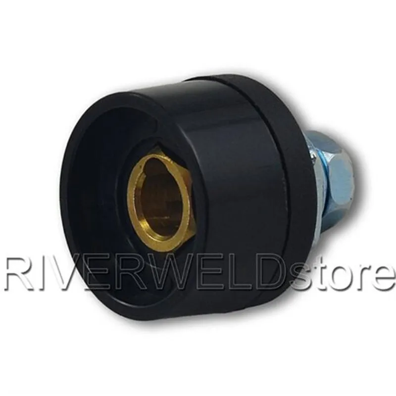 2pcs Euro Style Rapid Fitting Cable Connector Socket DKZ10-25 200A Welding Machine