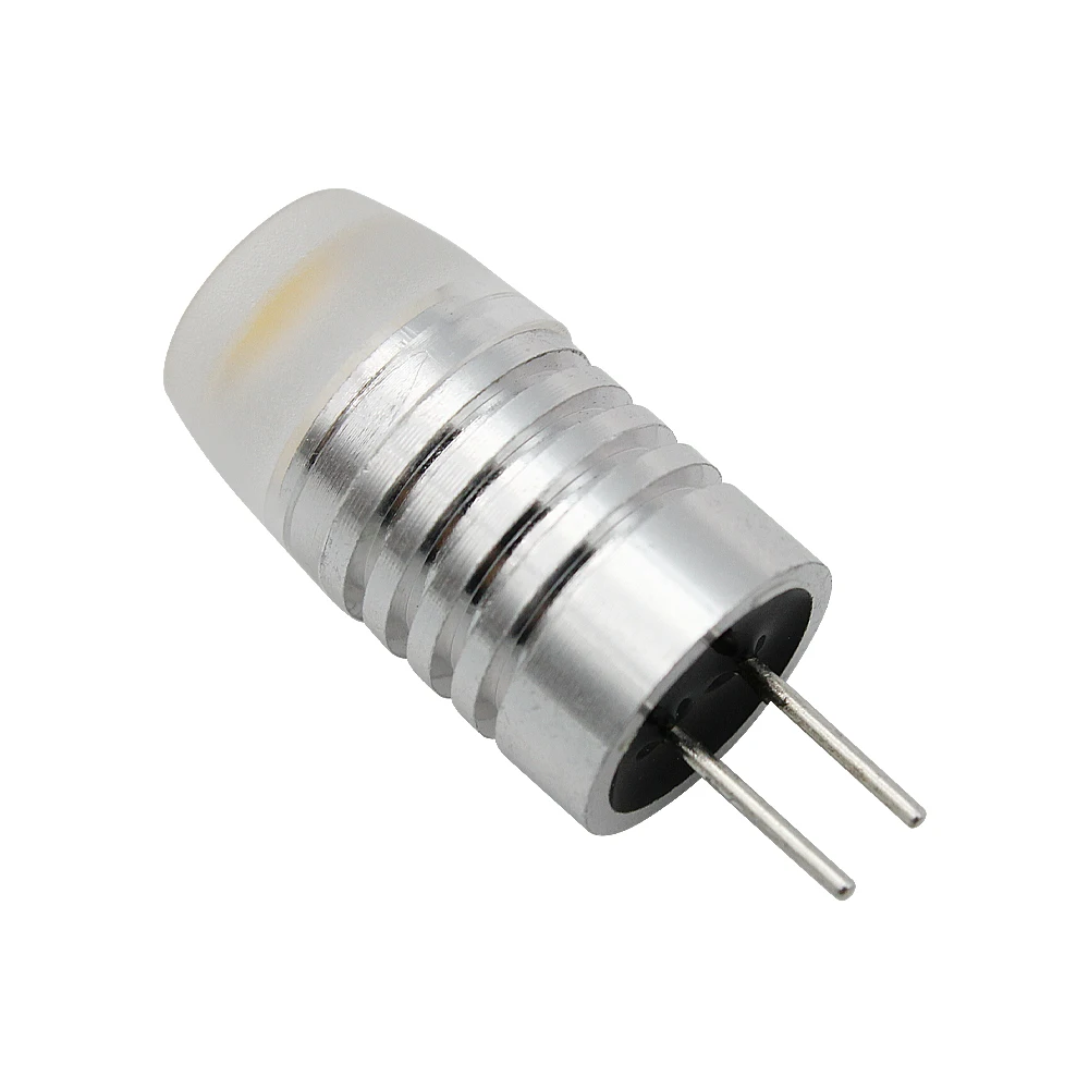 10pcs/lot Aluminum Lamparas Dimmable G4 LED 1W Light DC 12V Lamp Led Replace 20W 30W Halogen Bulb Chandeliers Spotlight