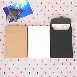 10.8*15.5+1.5cm 20Pcs Gift Greeting Card Postcard Photo Box Kraft Paper Envelope Invitation Card Letter Stationery Packaging Bag