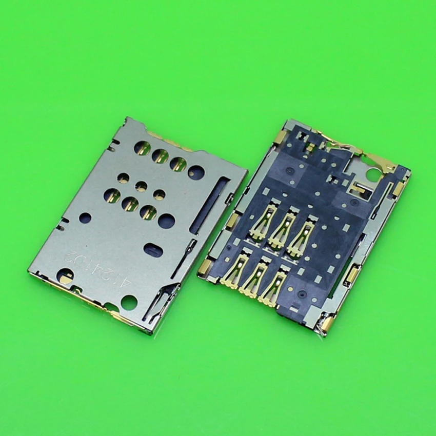 ChengHaoRan 1 Piece new replacement sim card socket For Nokia N8 C7 C7-00 tray slot holder connector.KA-211