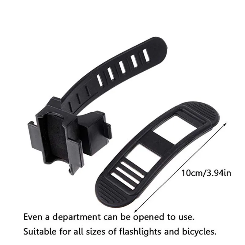 Cycling Bike Bicycle Light Lamp Stand Holder 360 Rotation Grip LED Flashlight Torch Clamp Clip Mount