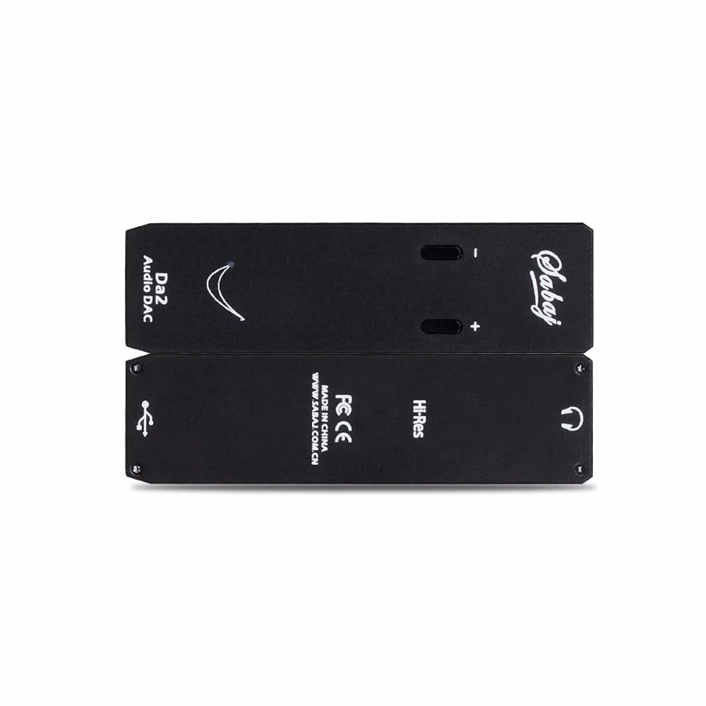 SABAJ Da2 HIFI Performance Mini Portable DAC And Headphone Amplifier USB DAC with Headphone Amplifier 32bit/768kHz