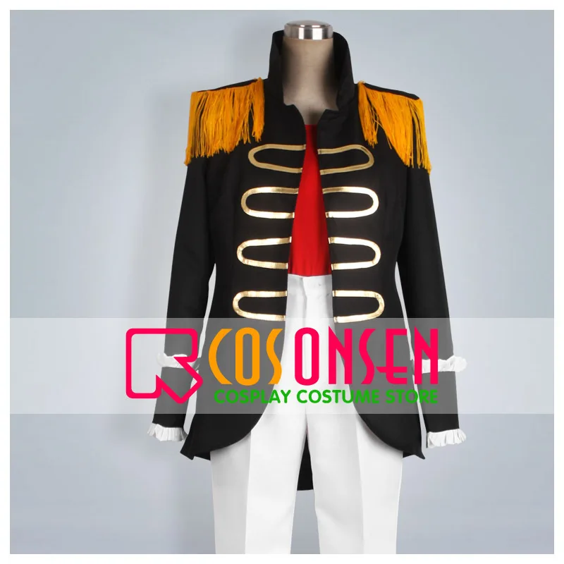 

COSPLAYONSEN Katekyo Hitman Reborn Demon Spade Cosplay Costume 3 PCS Set