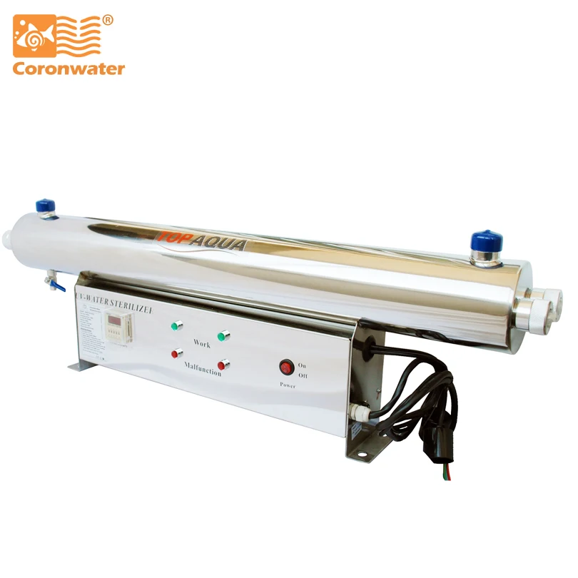 24 gpm UV Water Filter SS304 SBV-5925-2P CE, RoHS for Water Purification