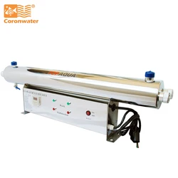 24 gpm UV Water Filter SS304 SBV-5925-2P CE, RoHS for Water Purification