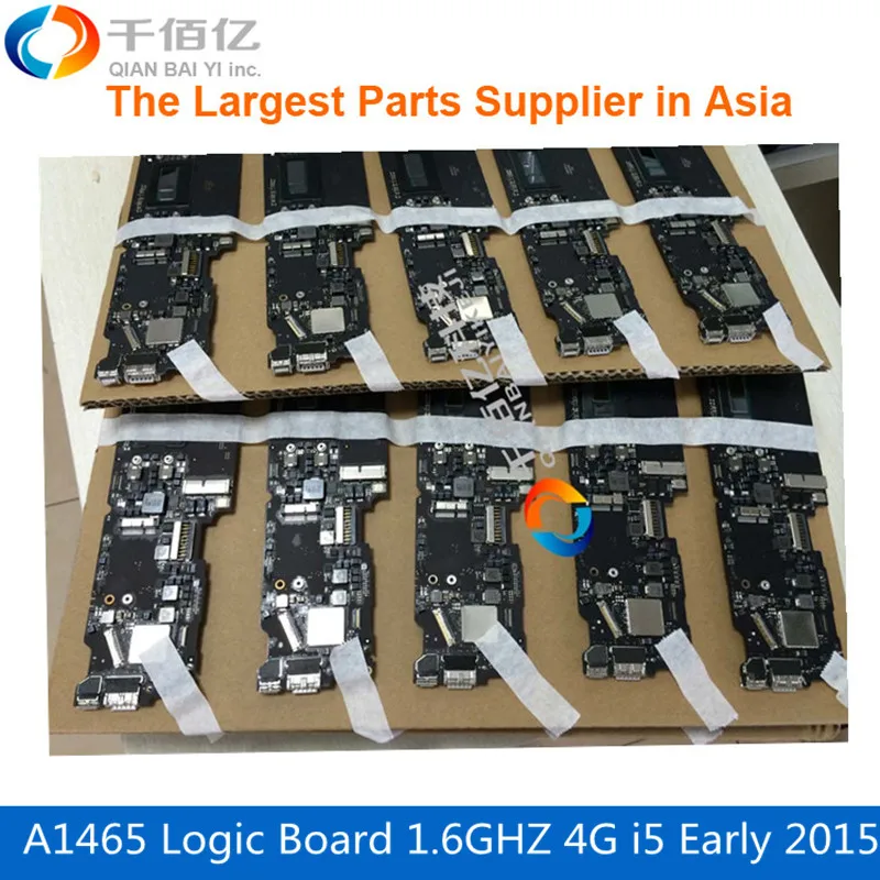 

820-00162-A Laptop Mother board A1465 Logic board 1.6GHZ 4G i5-5250U Early 2015 For MacBook Air 11'