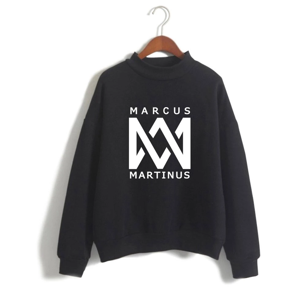 New Style Hoodies Outwear Pullovers Tops Marcus &martinus Kpop Hoodies Sweatshirt  Coat Woman Hoodies Long Sleeve Hoody Tops