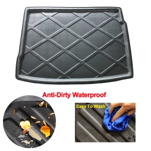 Heckauto -Teppich, Auskleidung, Bodenschutz für VW Volkswagen Golf R32 5 6 GTI R32 Schrägheck 2006 bis 2014 10 Hauptverkaufsteppichgolf 6 - №10