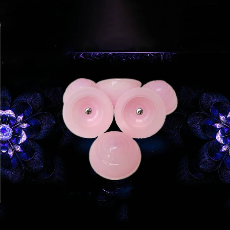 

Genuine gas cylinder rubber fire thickening silicone cupping home magnetic therapy moisture slimming 12 cans easy jar pink