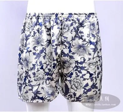 Losse soort honderd procent moerbei zijde leisure lady shorts