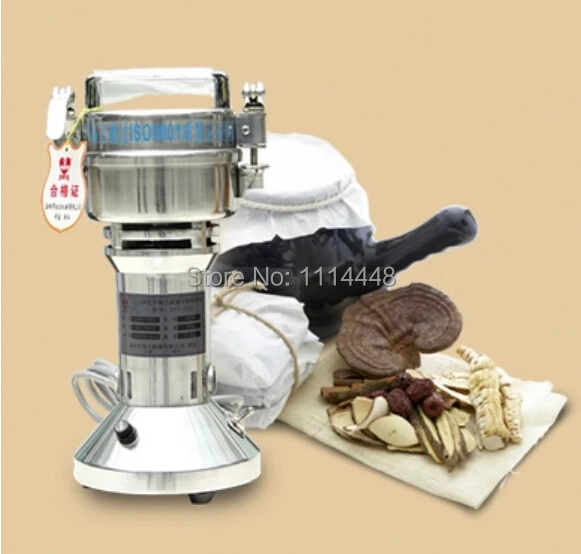 High Quality Electric Portable 100g Stainless Steel Herb Mill Cereal Grinding Machine Coffe Grinder Pulverizer