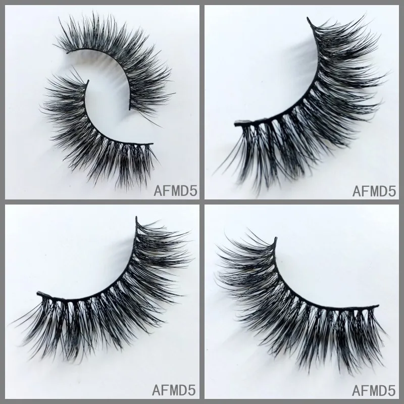 IN USA 300pairs fluffy wispy mink eyelash extension handmade reusable 3d mink lashes faux cilios make Up natural eyelashes Hot