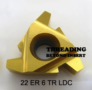 

22 Er 6 Tr Ldc ,indexable Tungsten Carbide Threading Lathe Inserts For Threaded Lathe Holder,thread Turning Tool Holders