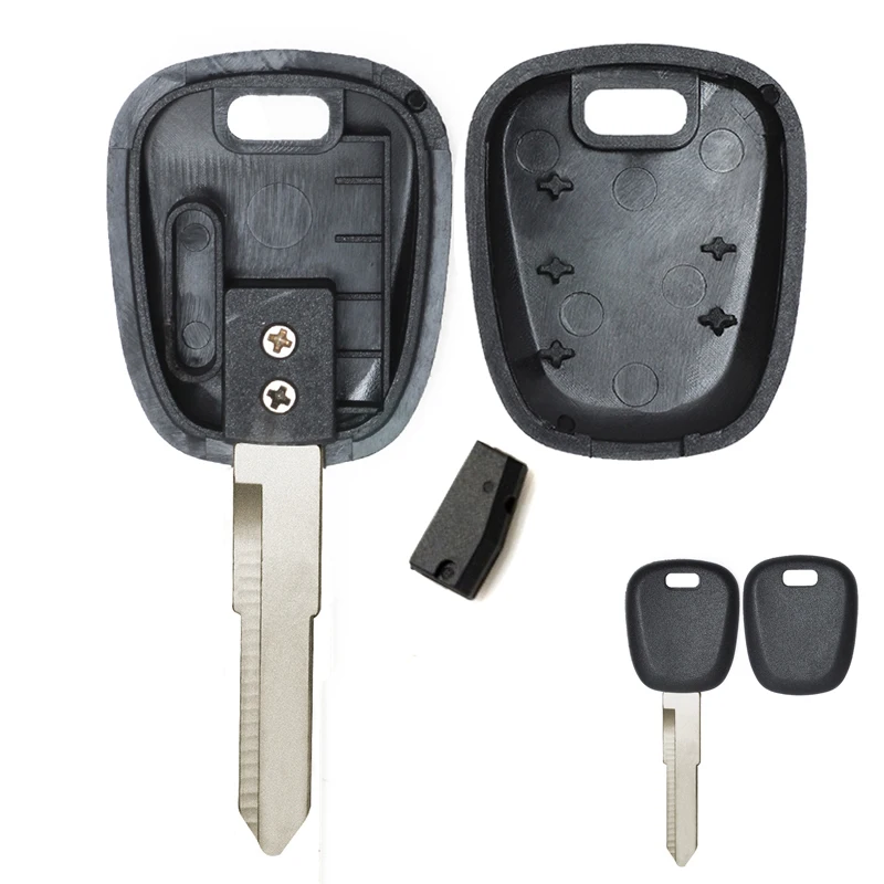 KEYECU ID46 / 4D65 Chip Replacement Transponder Key Blank Fob for Suzuki Ignis Jimny Diesel Grand Vitara Splash Swift SX4