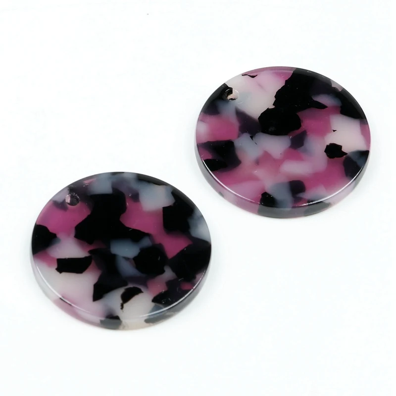 Leopard Print Tortoise Shell Earring Charm, Boho Style